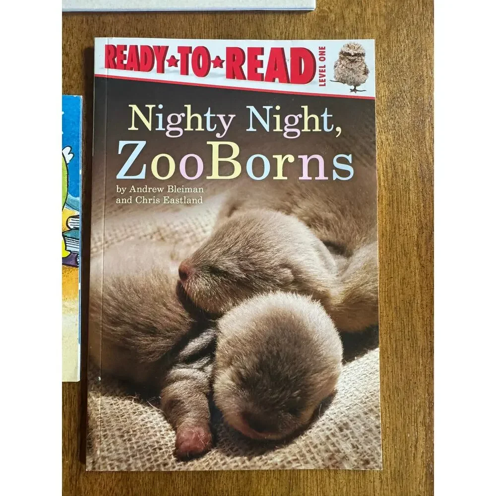 Scholastic Early Reader Book Lot 4 Level 1 Chicken ZooBorns Summer Reading